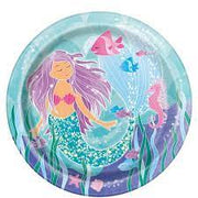 Magical Mermaid Party Paper Plates 10PCS