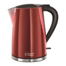 Russell Hobbs Mode Electric Jug Kettle 1.7L in Red With Fast Boil