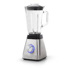 Princess Compact Glass Power Deluxe Blender, 1L, 500W Stainless Steel