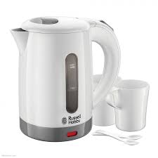 Russell Hobbs 23840 Travel/Compact Lightweight Kettle 1000w In White