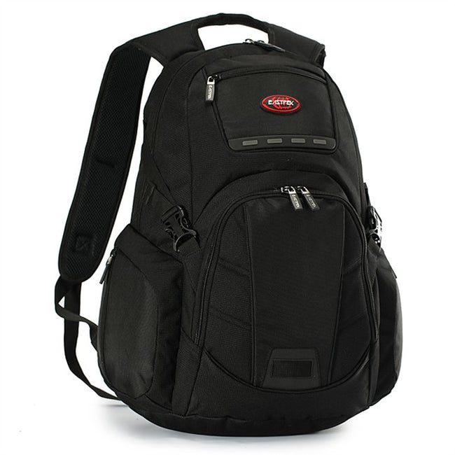 Eastpek black backpack school bag