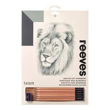 Reeves SKETCH BY NUMBERS