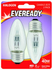 EVEREADY CANDLE (E27) 2PACK