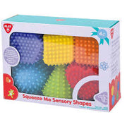 Playgo Squeeze Me Sensory Shapes 6 Pack