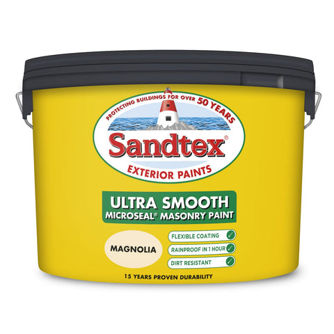SANDTEX SMOOTH 10L MASONRY PAINT