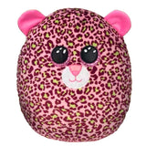 TY Squish-A-Boos Plush - LAINEY the Leopard - 14 inch