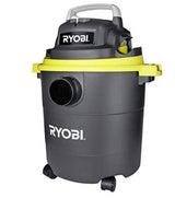 Ryobi RVC-1218P-G RVC-1218P_G Wet & Dry Vac, 1250 W, Hyper Green