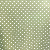 Polka Dot matcha green Fabric