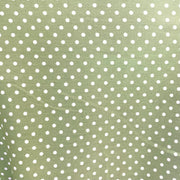 Polka Dot matcha green Fabric