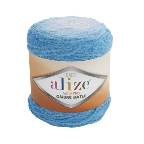 Alize SOFTY Plus Ombre Batik 7281 Light Blue