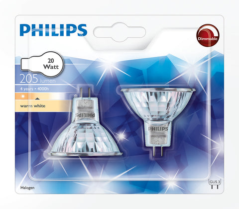 Philips by Signify Halogen Spot 12 V 8718696588703 halogen bulb 20 W Warm white GU5.3