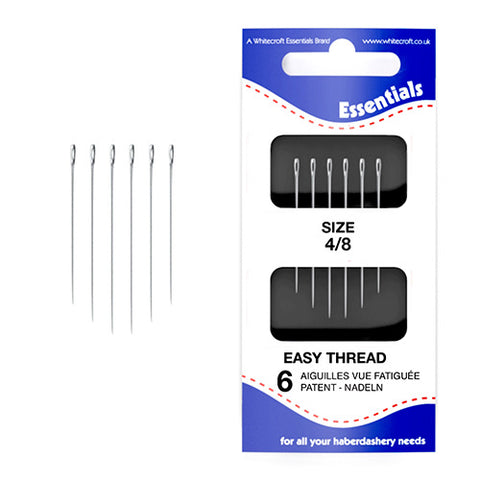 Essentials Easy Thread Hand Sewing Needles