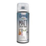 Johnstones Revive Matt Spray Paint 400ml White
