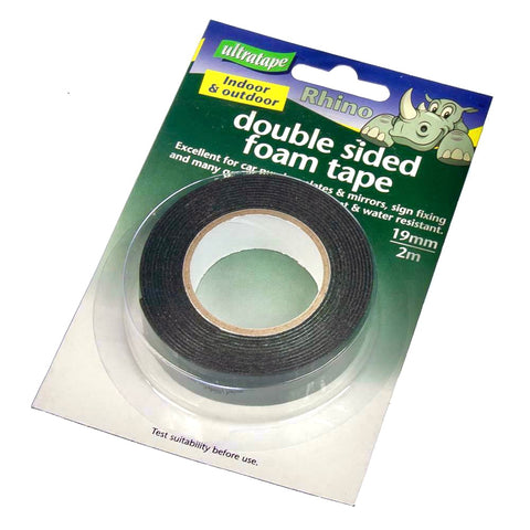 Ultratape Double sided foam tape 19mm x 2m
