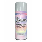 Paint Factory Pearlised Spray Silver 400ml