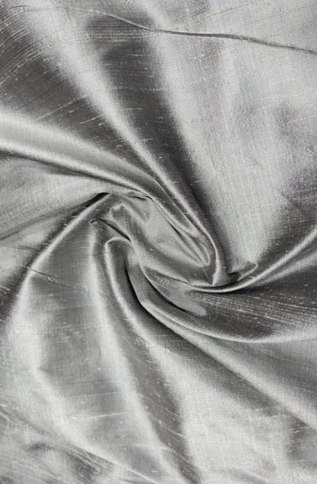 Raw silk fabric