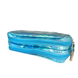 Supreme Pencil Case Metallic Polka Dot Blue