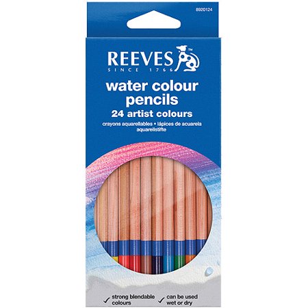 Reeves Watercolor Pencils, 24/pkg