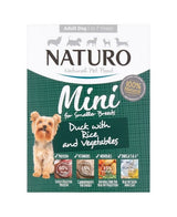 Naturo Adult Mini Dog Duck with Rice & Vegetables 150g