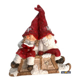 Sitting Christmas Gnome Decoration