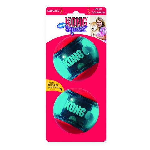 KONG Squeezz® Action Ball Red Large
