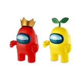 Official & Fully Licensed Among Us 17.5cm Tall Action Figures 2-Pack Red & Yellow