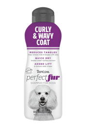 TROPICLEAN PERFECTFUR™ CURLY & WAVY COAT SHAMPOO FOR DOGS