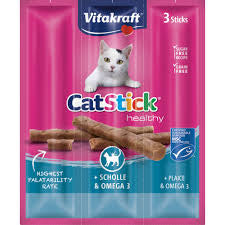 Vitakraft CatStick Healthy Plaice & Omega 3