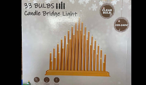 33 Bulb Candle Bridge