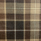 Brown Cheque Fabric