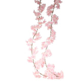 Real Life Silk Pink Blossom garland 1.75m
