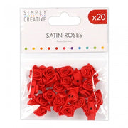 SC Satin Roses - Red