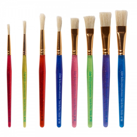 Color & Co - Glitter Brush - Value 8 Pack