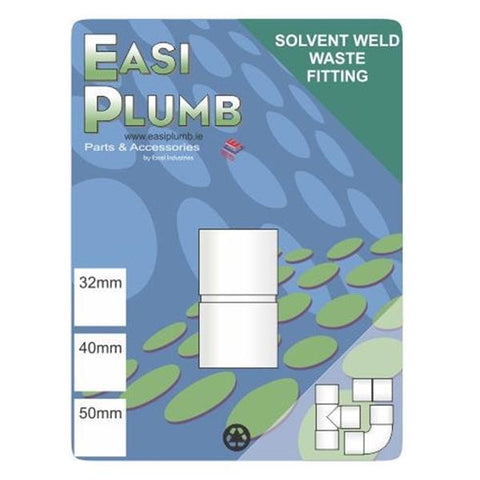 Easi Plumb 40Mm White Waste Coupling
