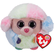TY Puffies Rainbow PASTEL POODLE