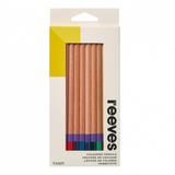 Reeves - 12 Assorted Coloured Pencils
