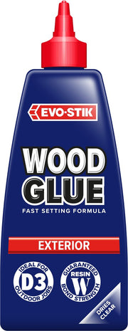 Evo-Stik Wood Glue Adhesive Exterior Waterproof 1 L