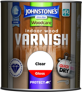 Johnstone's Indoor Wood Varnish - Clear Gloss