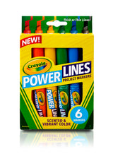 Power Lines Washable Project Markers with Scents, 6 Count