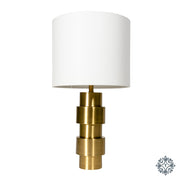 Jean cylinder table lamp gold