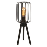 Black Tripod Table Lamp 50cm