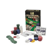 Texas Hold 'Em Poker Set In Colour Box