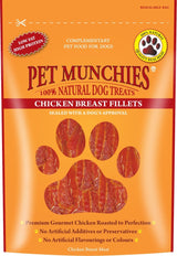 Pet Munchies Chicken Breast Fillets 100g