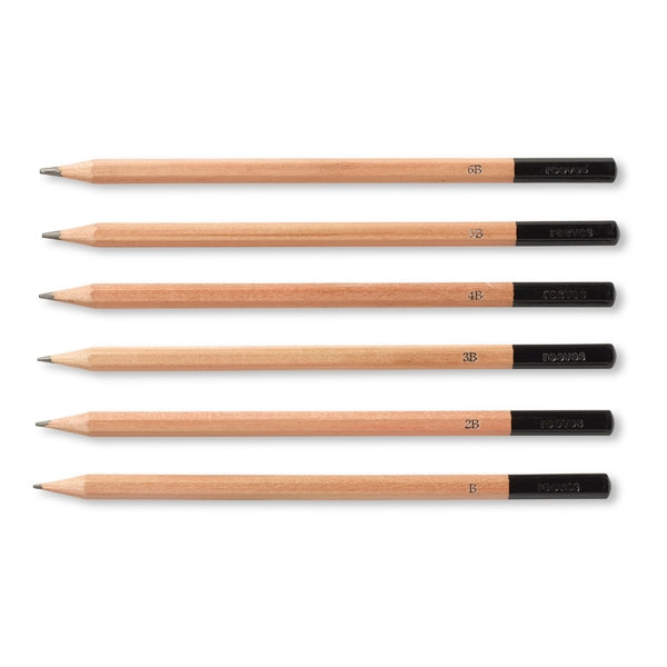 Reeves - 6 Assorted Sketch Pencils