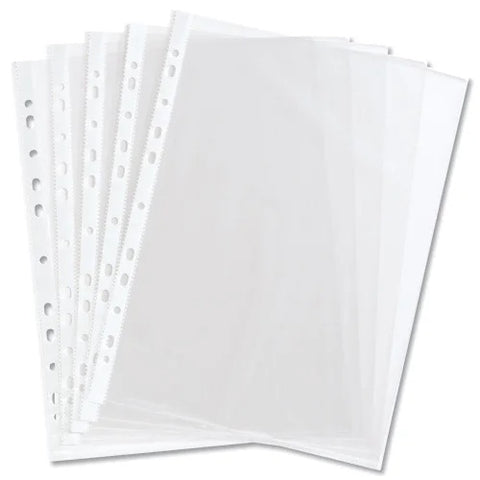 Perfect Stationary Polypockets Glass Clear 80 Pack