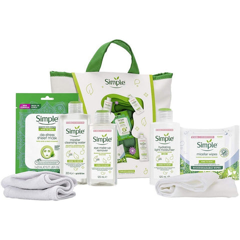 Simple Complete Kindness Gift Set, Variety Pack Present For Men, Women, Teenagers And Kids, Skin Care And Moisturisation Kit For A Clean, Healthy And Fresh Body And Face eco friendly packaging