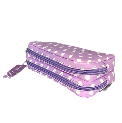 Supreme Pokka dots pencil case Purple