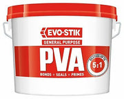 Evo-Stik Super r Bond PVA building glue primer sealer admixture 2.5 Litre