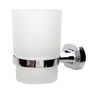 Tema Sofia Tumbler Holder Chrome With Frosted Glass