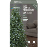 1000 Premier LED TreeBrights Christmas Tree Lights White